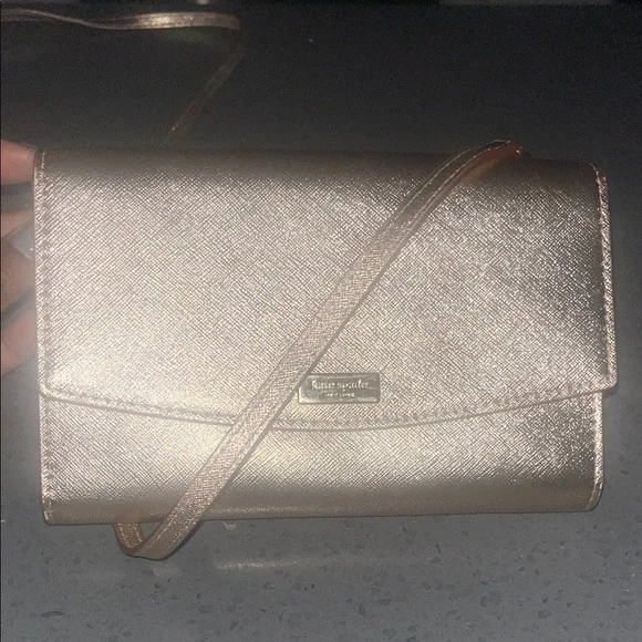 Kate Spade Metallic crossbody